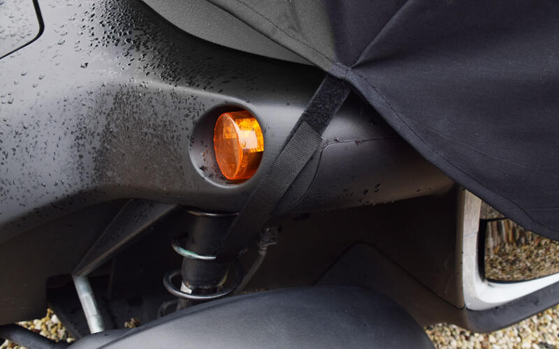 Capa de proteção para o Renault Twizy Capa de proteção para o Renault Twizy