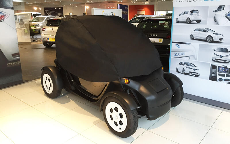 Capa de proteção para o Renault Twizy Capa de proteção para o Renault Twizy